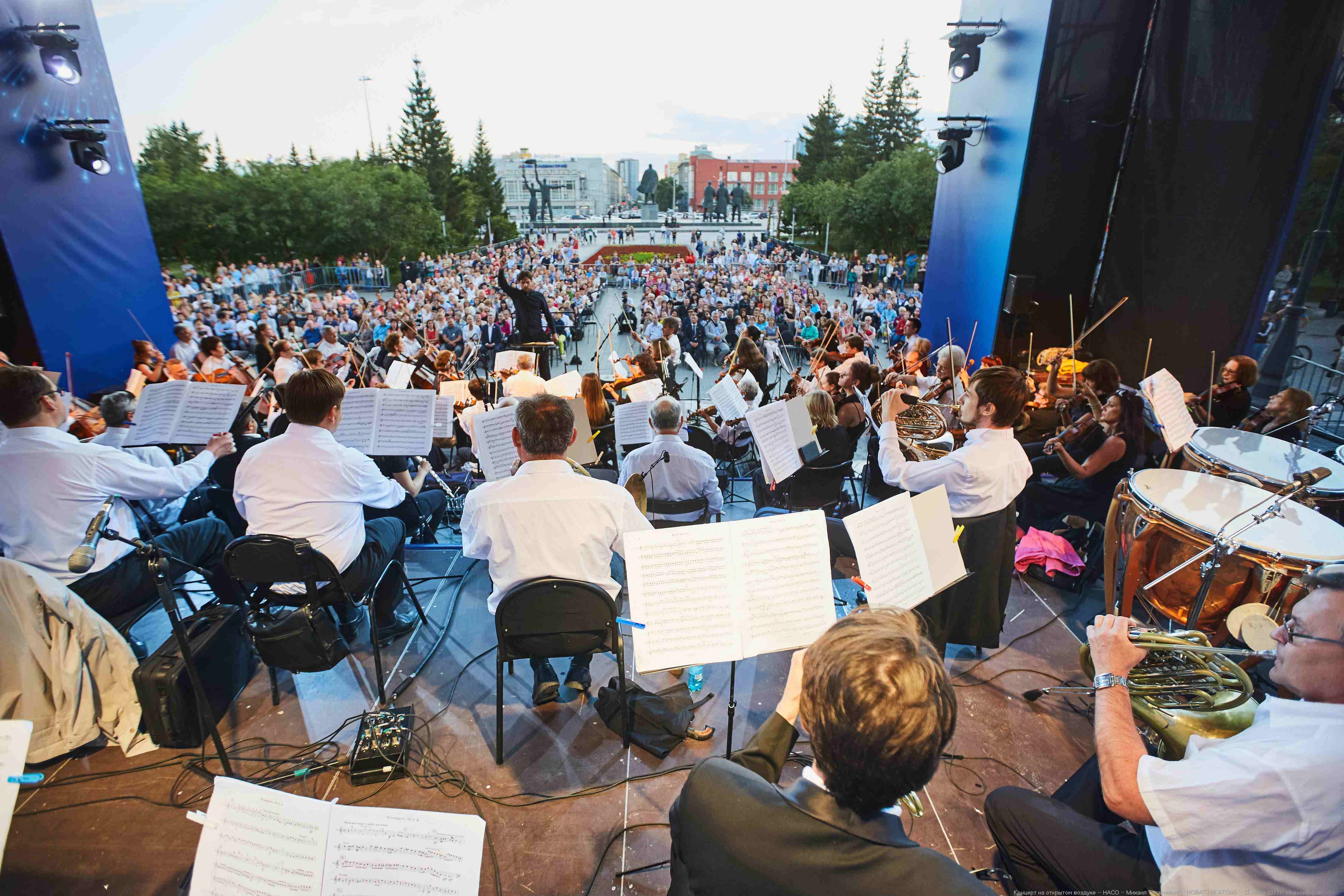 Симфонический оркестр сыграет «Ленинградскую симфонию» под открытым небом